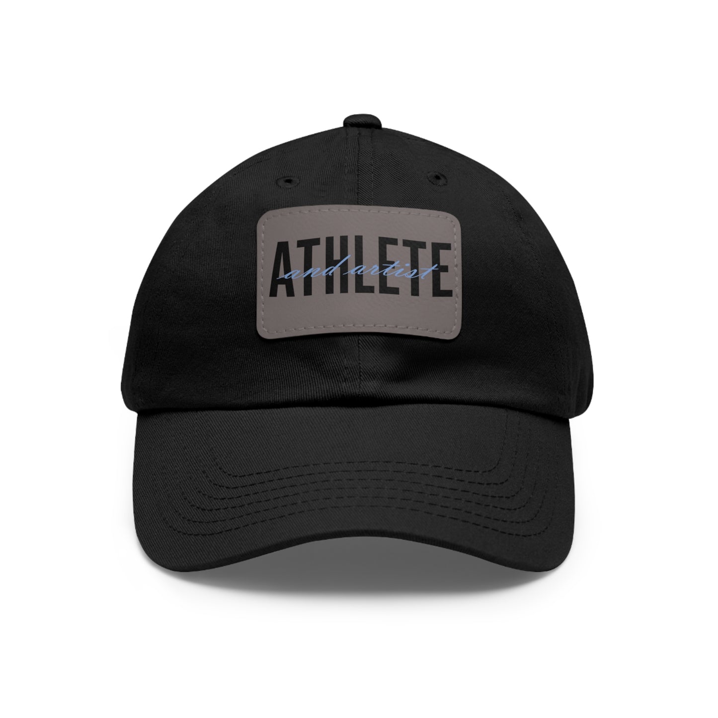 ATHLETE and ARTIST - Hat with Leather Patch (Rectangle)