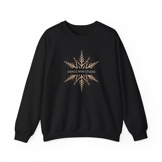 Dance Mixx Studio - Holiday Snowflake Crewneck Sweatshirt (Option 1)