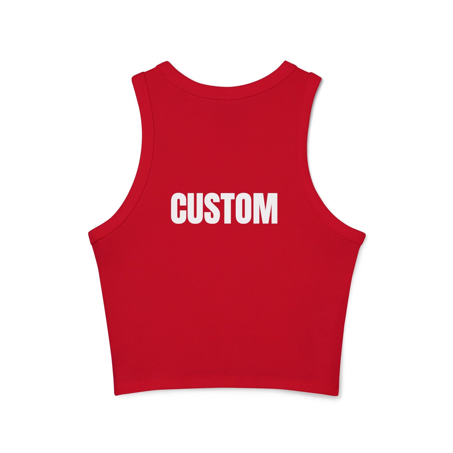 Fearless - Women's Ribbed Racerback Tank - CUSTOM (Read Description)