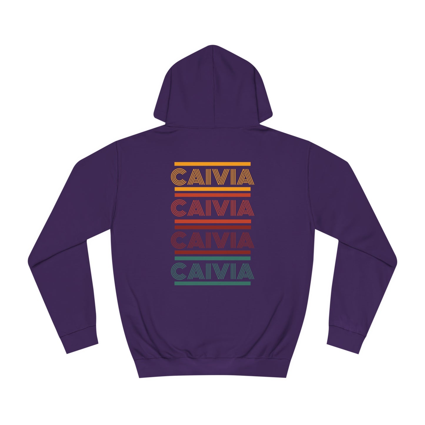 CAIVIA & Co. - Unisex Hoodie (Front Logo, Back Design)