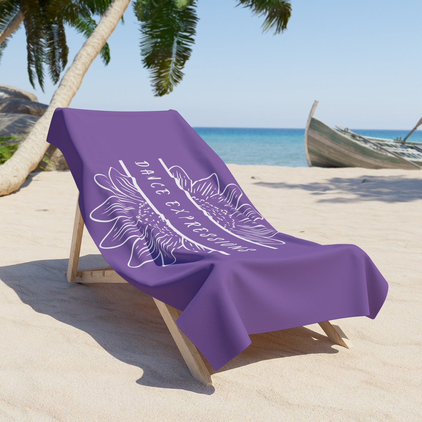 DE - Beach Towel (LIGHT PURPLE)