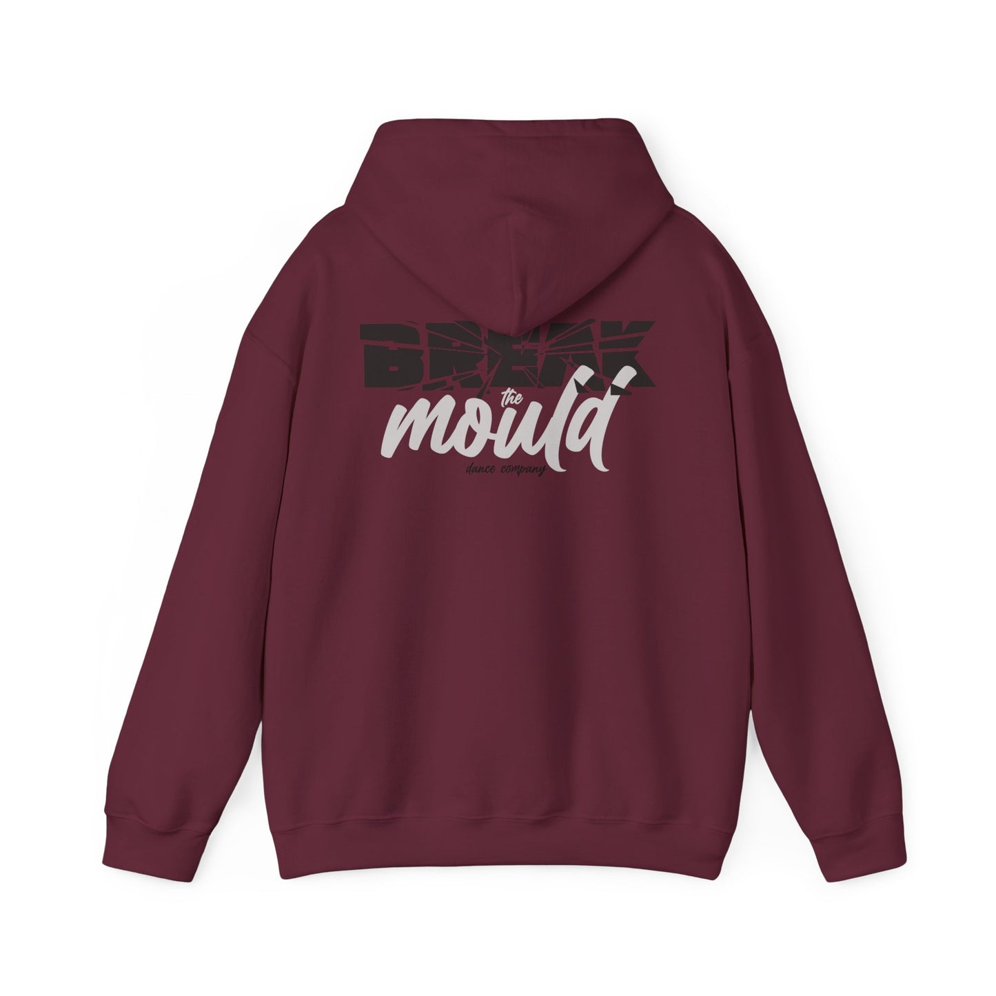 BTM - Unisex Hooded Sweatshirt - (Front Quote, Back Logo)