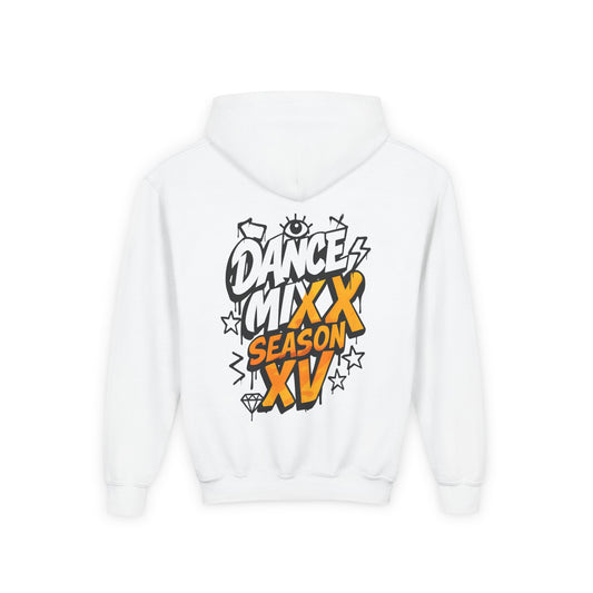 Season XV - Youth Hoodie (Front Logo, Back Image)