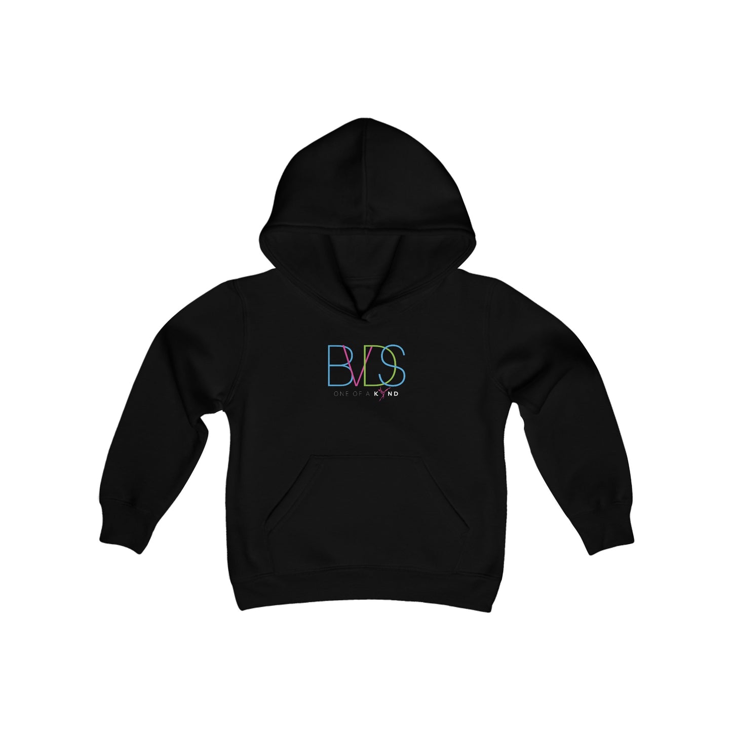 BellaVia - Youth Hooded Sweatshirt (Front Design)