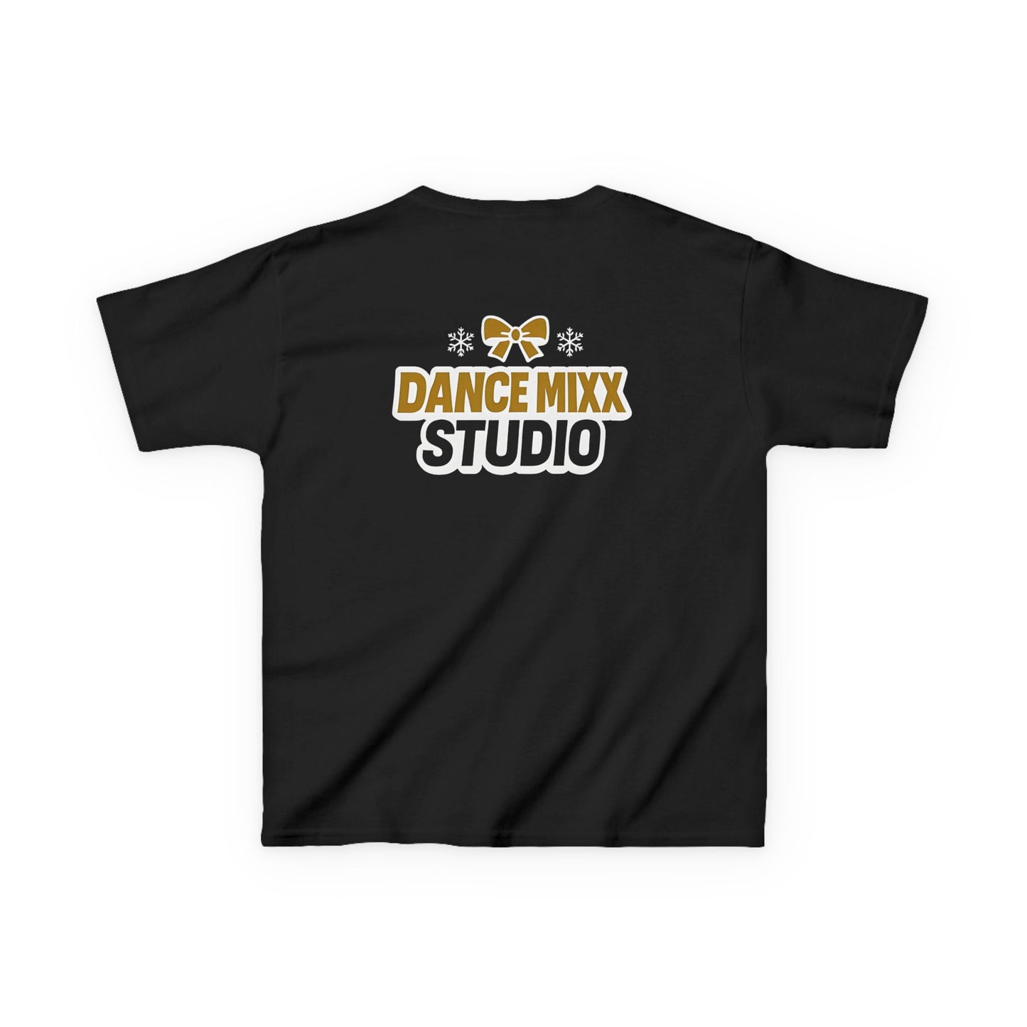 Dance Mixx Studio - Youth Holiday Bow T-Shirt (Option 2)