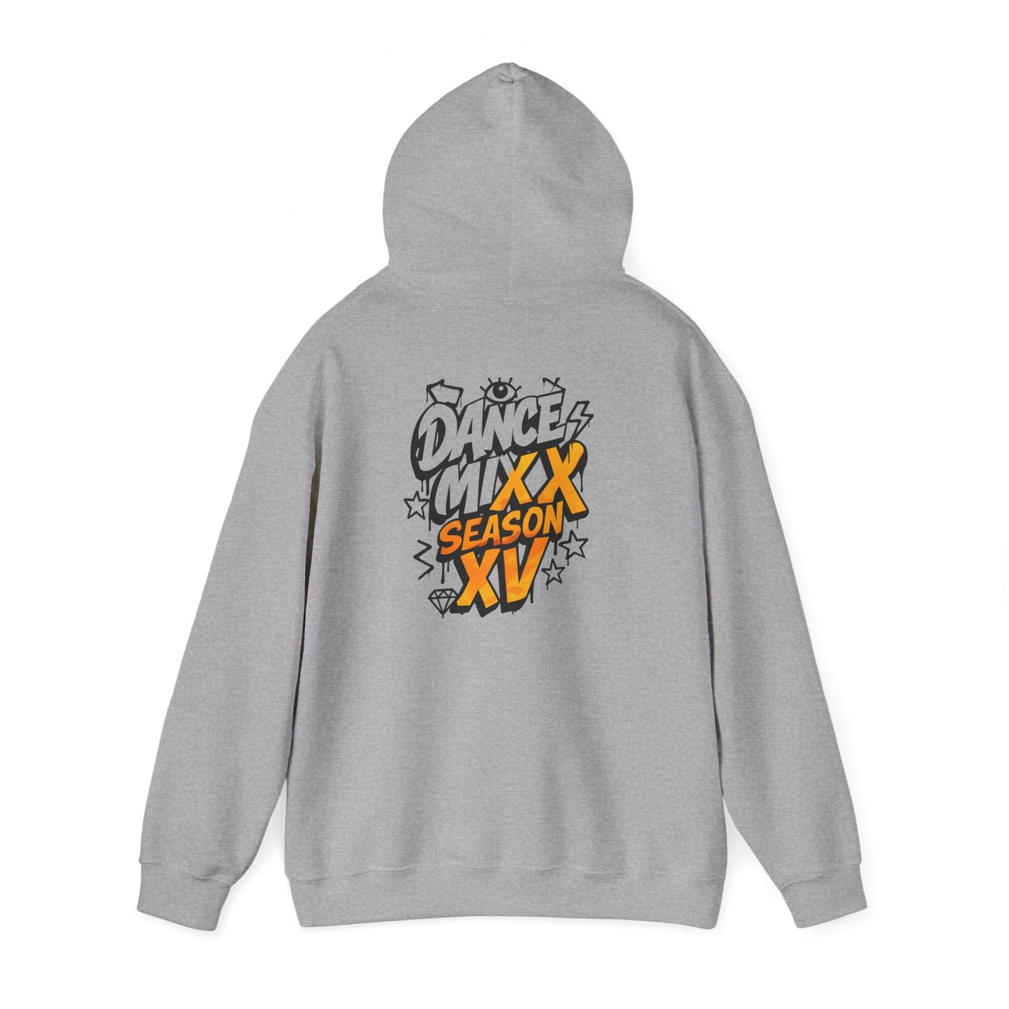 Season XV - Unisex Hoodie (Front Logo, Back Image)