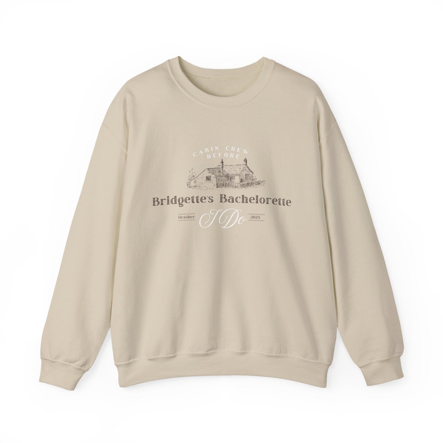 Bridgette's Bachelorette - Cabin Crew Before I Do - Unisex Crewneck Sweatshirt