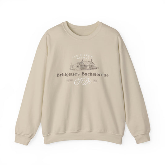 Bridgette's Bachelorette - Cabin Crew Before I Do - Unisex Crewneck Sweatshirt