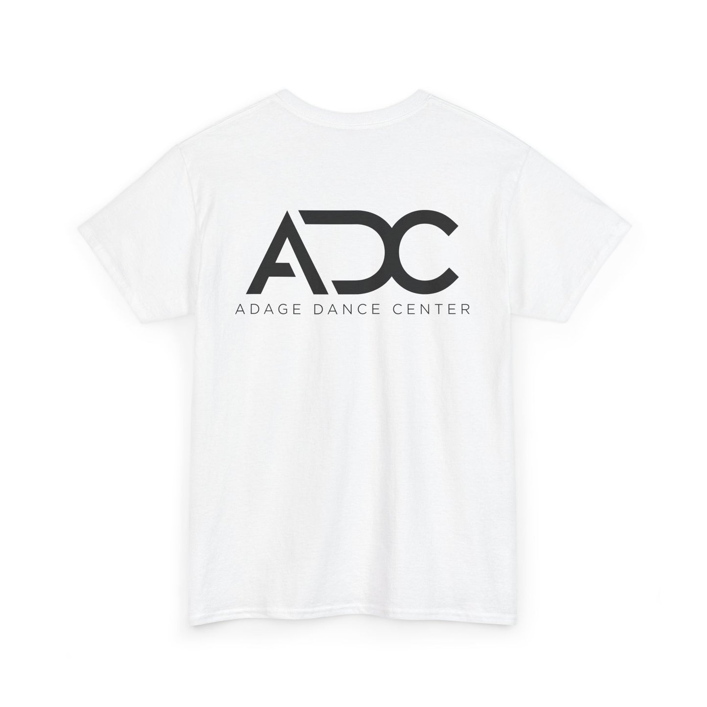Adage Dance Center: Gildan Unisex T-Shirt (Front Logo, Back Logo)