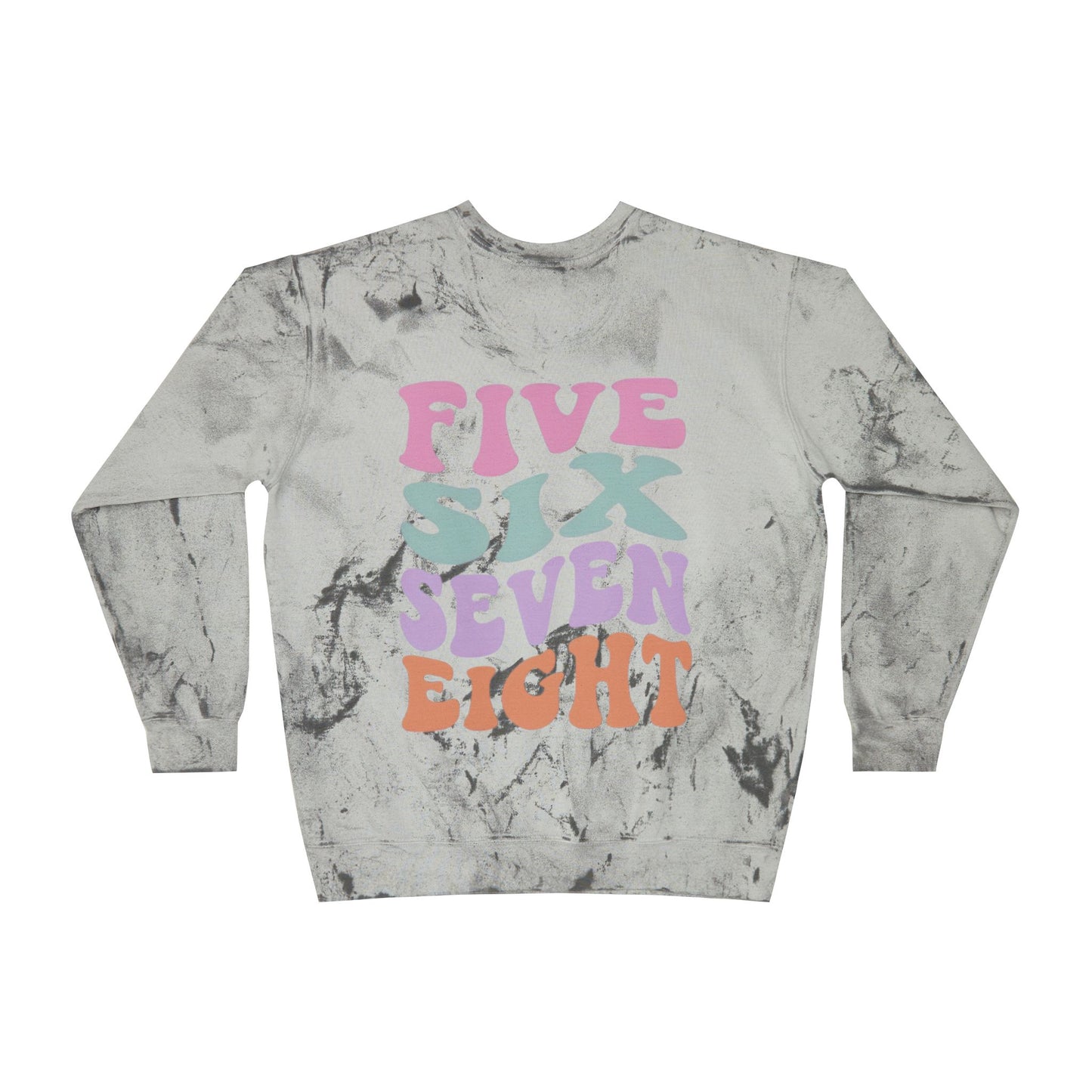 MIXX Summer 2025 - Unisex Color Blast Sweatshirt (Front Studio, Back Phrase)