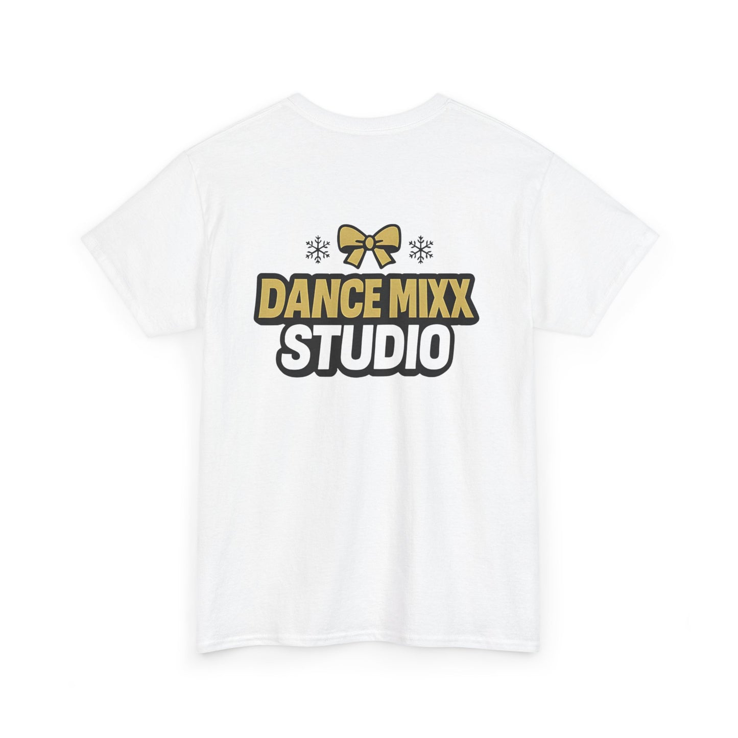 Dance Mixx Studio - Holiday Bow T-Shirt (Option 2)