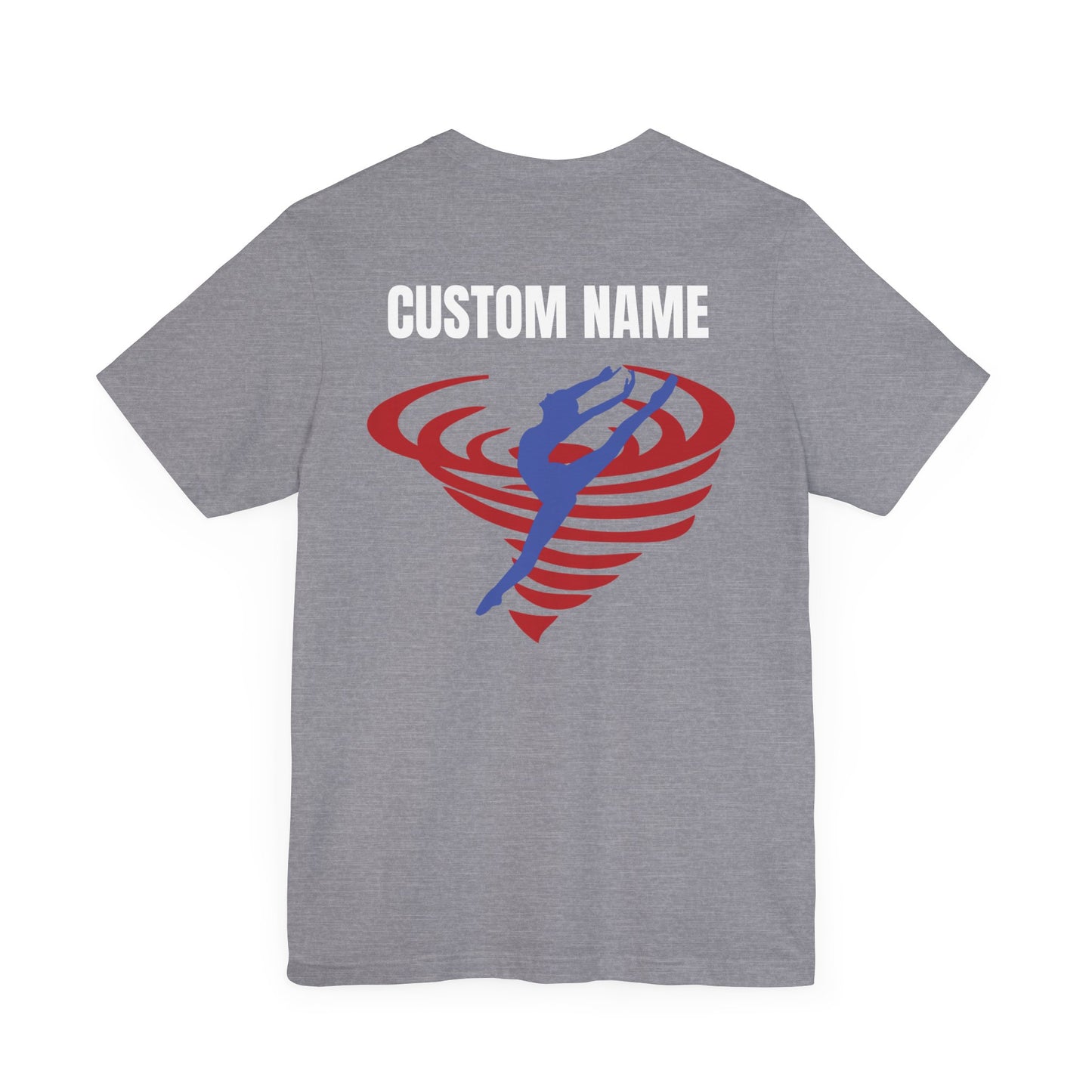 CUSTOM SSD - Unisex Jersey Short Sleeve Tee *READ BELOW* - (Front Logo, Back Female Design)