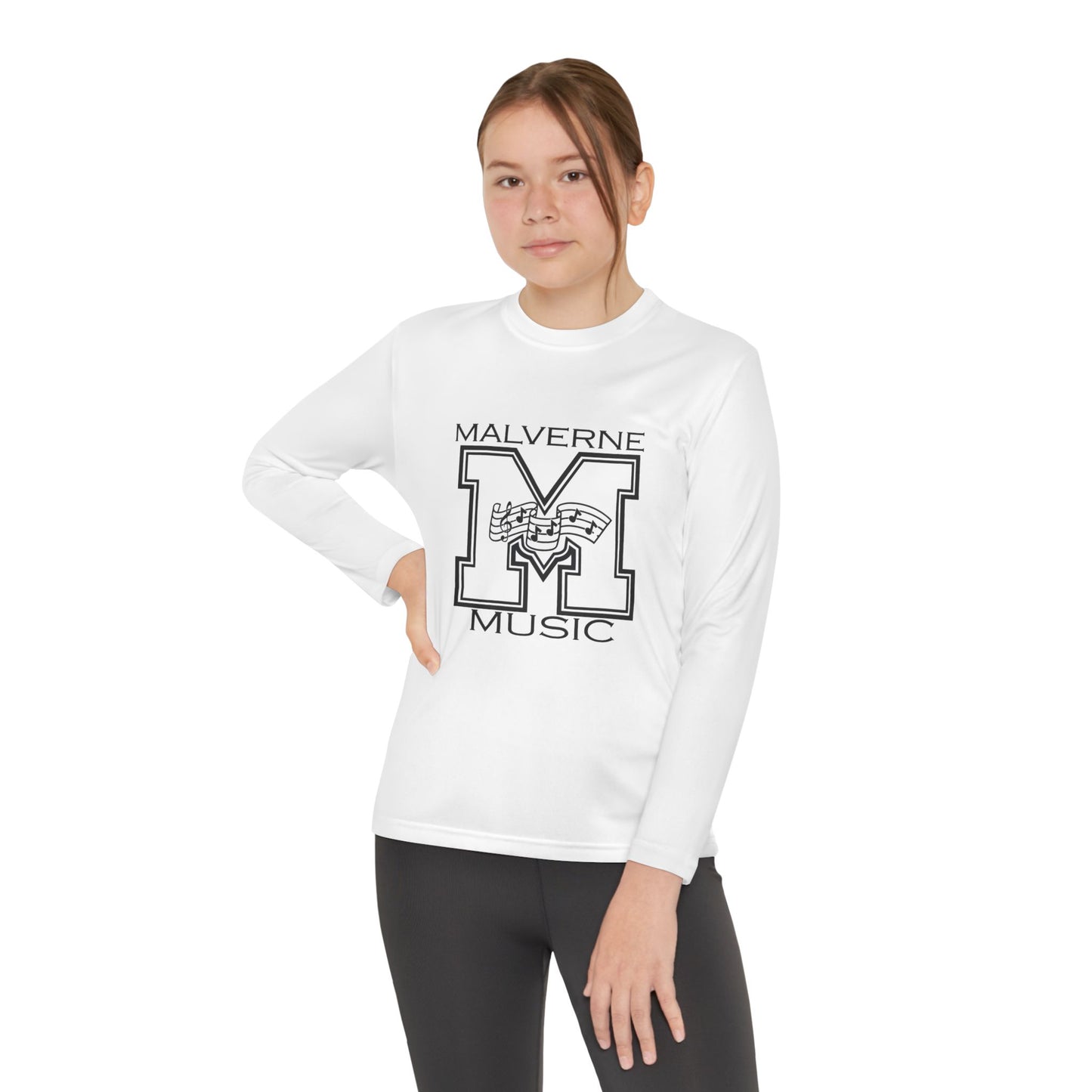 Malverne Music - Youth Long Sleeve Tee