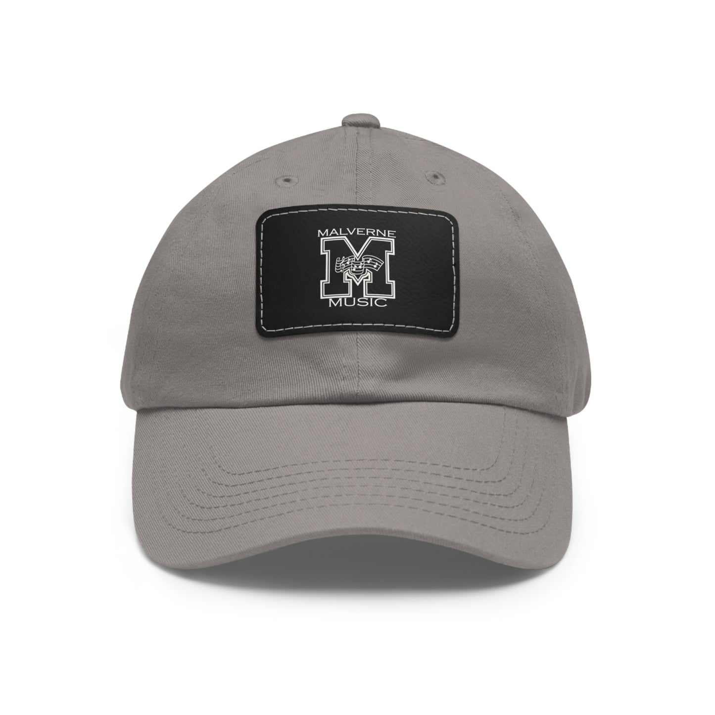Malverne Music - Leather Patch Baseball Hat