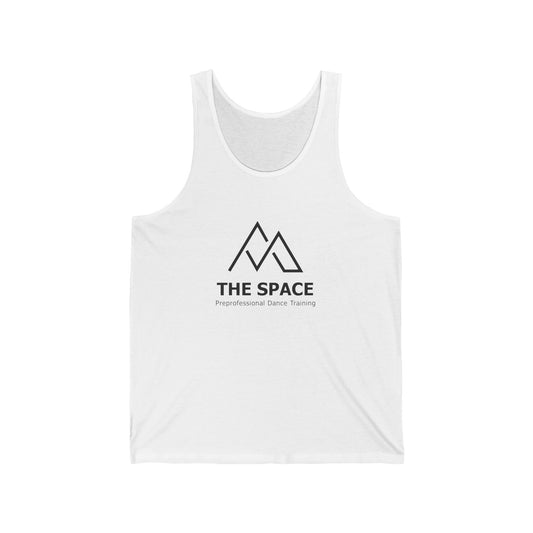 The Space - Unisex Jersey Tank (Front Logo)