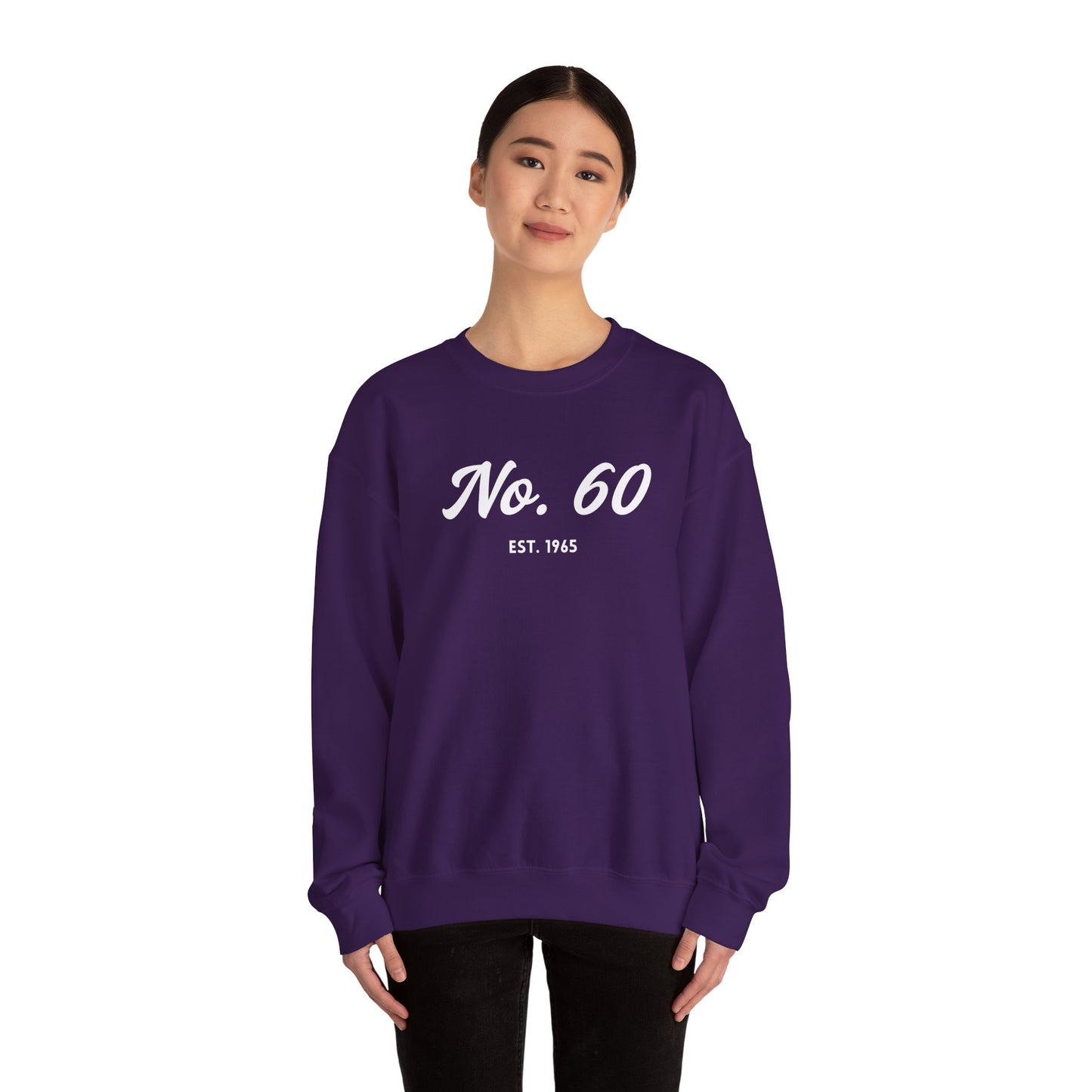 No. 60 EST 1965 - Unisex Crewneck Sweatshirt