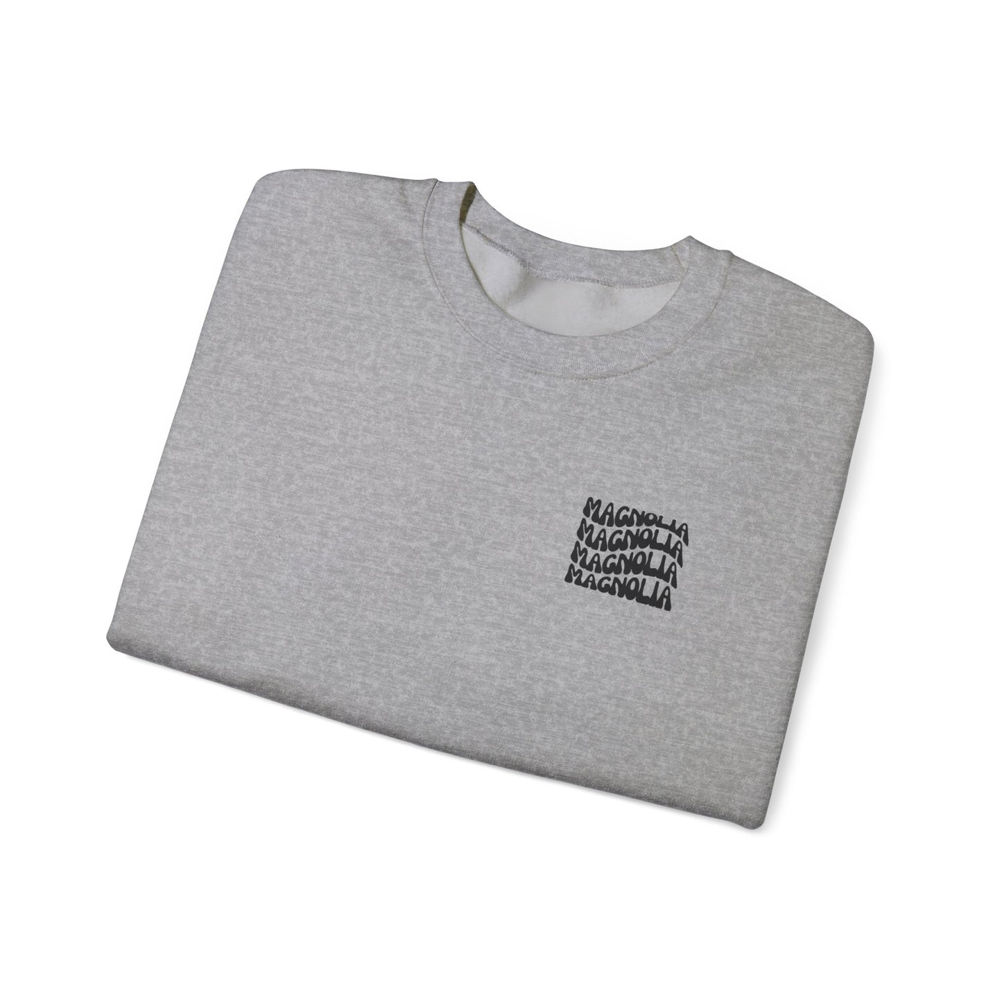 MDA - Unisex Crewneck Sweatshirt (Front Mini Logo, Back Large Logo)