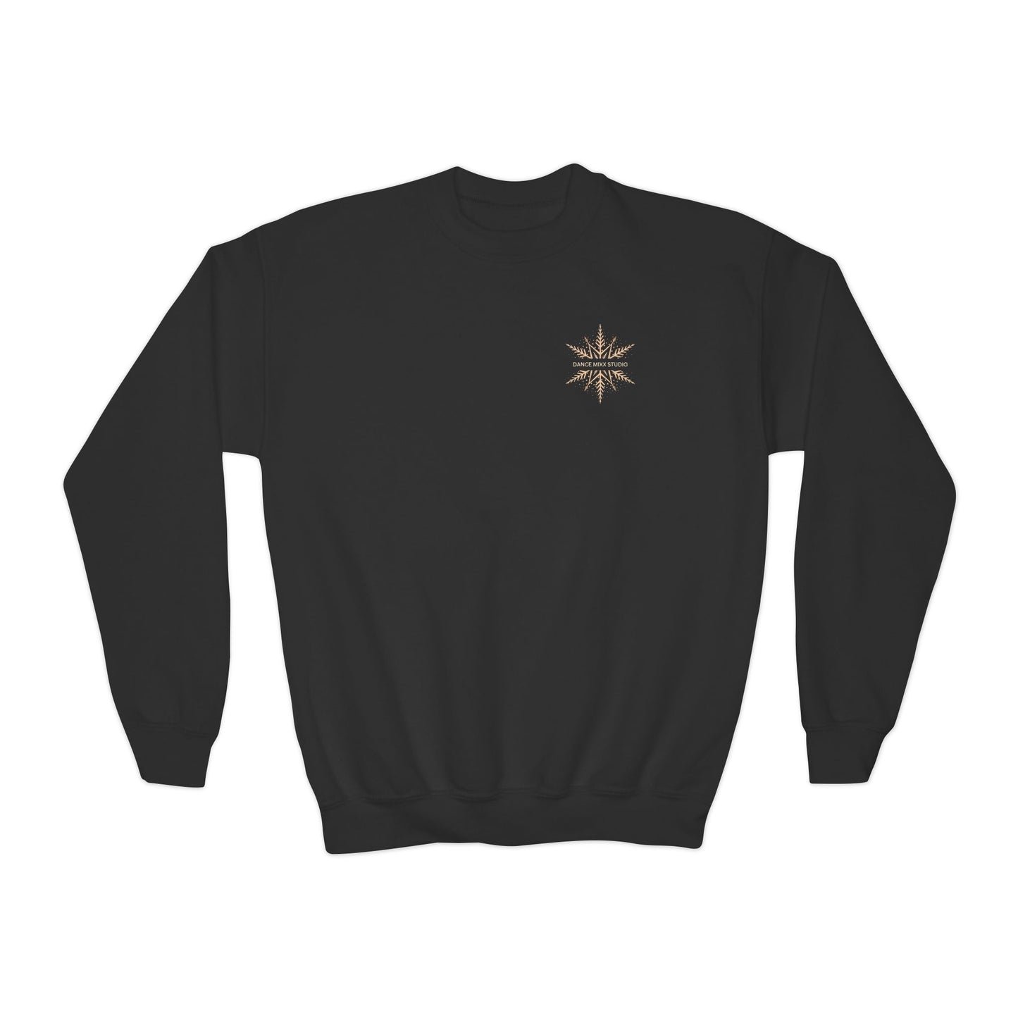Dance Mixx Studio - Youth Holiday Snowflake Crewneck (Option 2)