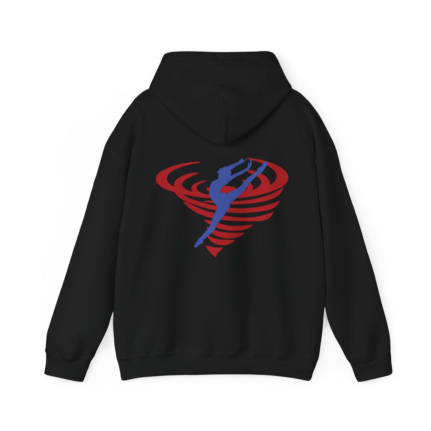 SSD - (RUNS SMALL) Unisex Hooded Sweatshirt - Front Logo, Back Design Female