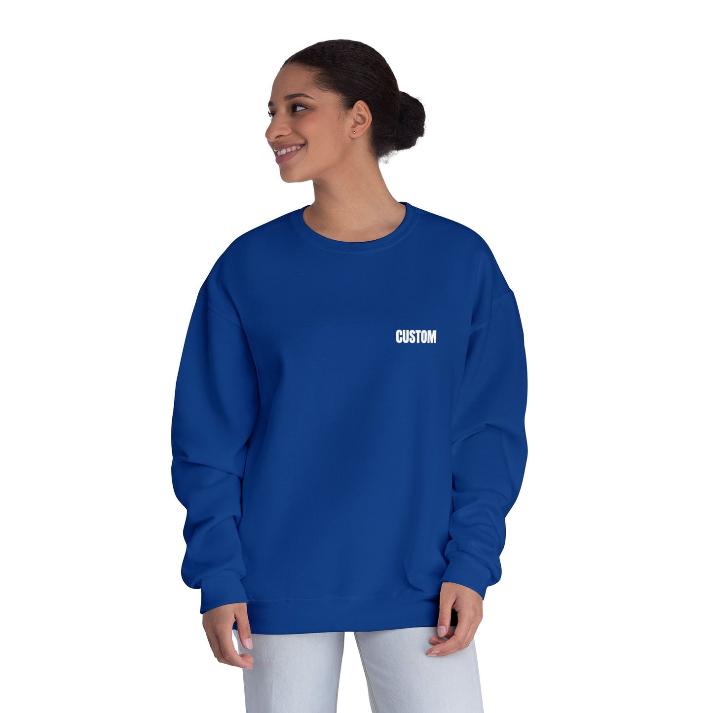 The Space - CUSTOM Unisex Crewneck (Front Name, Back Studio) Read Description Below