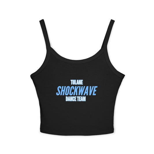 TODT - CUSTOM Women's Spaghetti Strap Tank (Front Design, Back Name) - (Multiple Colors)