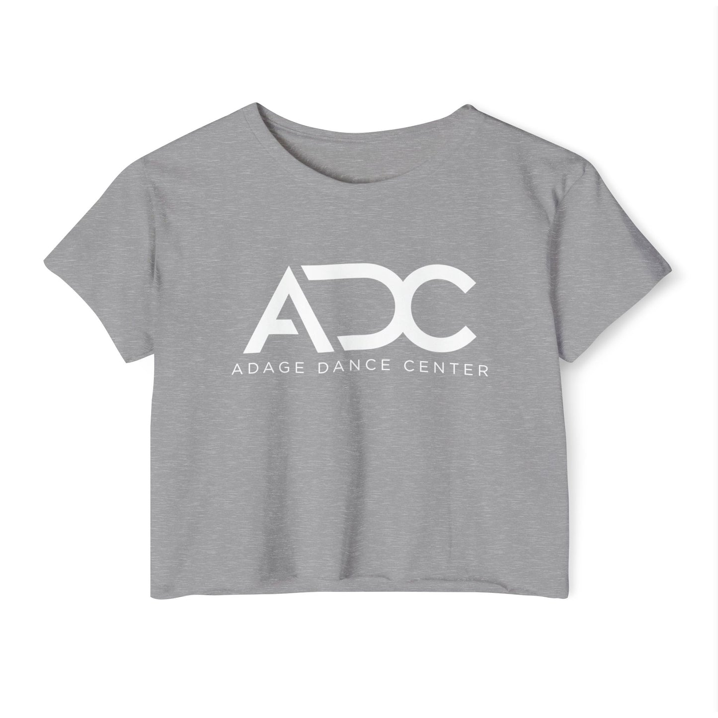 Adage Dance Center: Women's Crop Tee (Front Logo)