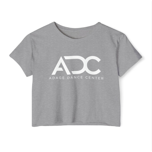 Adage Dance Center: Women's Crop Tee (Front Logo)