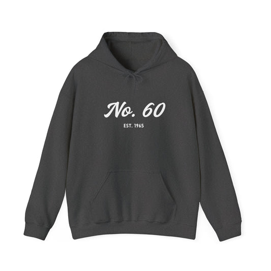 No. 60 EST. 1965 - Unisex Hooded Sweatshirt