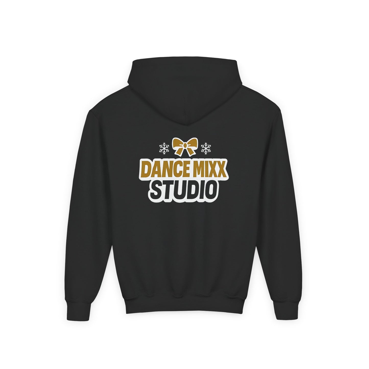Dance Mixx Studio - Youth Holiday Bow Hoodie (Option 2)