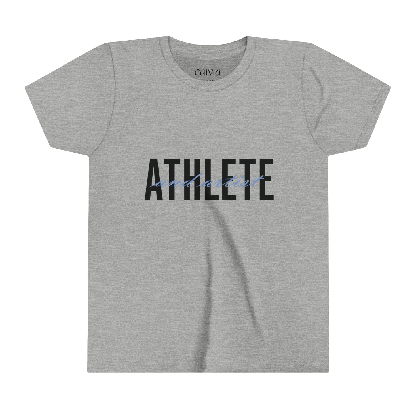 ATHLETE and ARTIST - Youth Short Sleeve Tee - (Front Design)