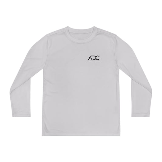 Adage Dance Center: Youth Long Sleeve Tee (Front Logo, Back Logo)