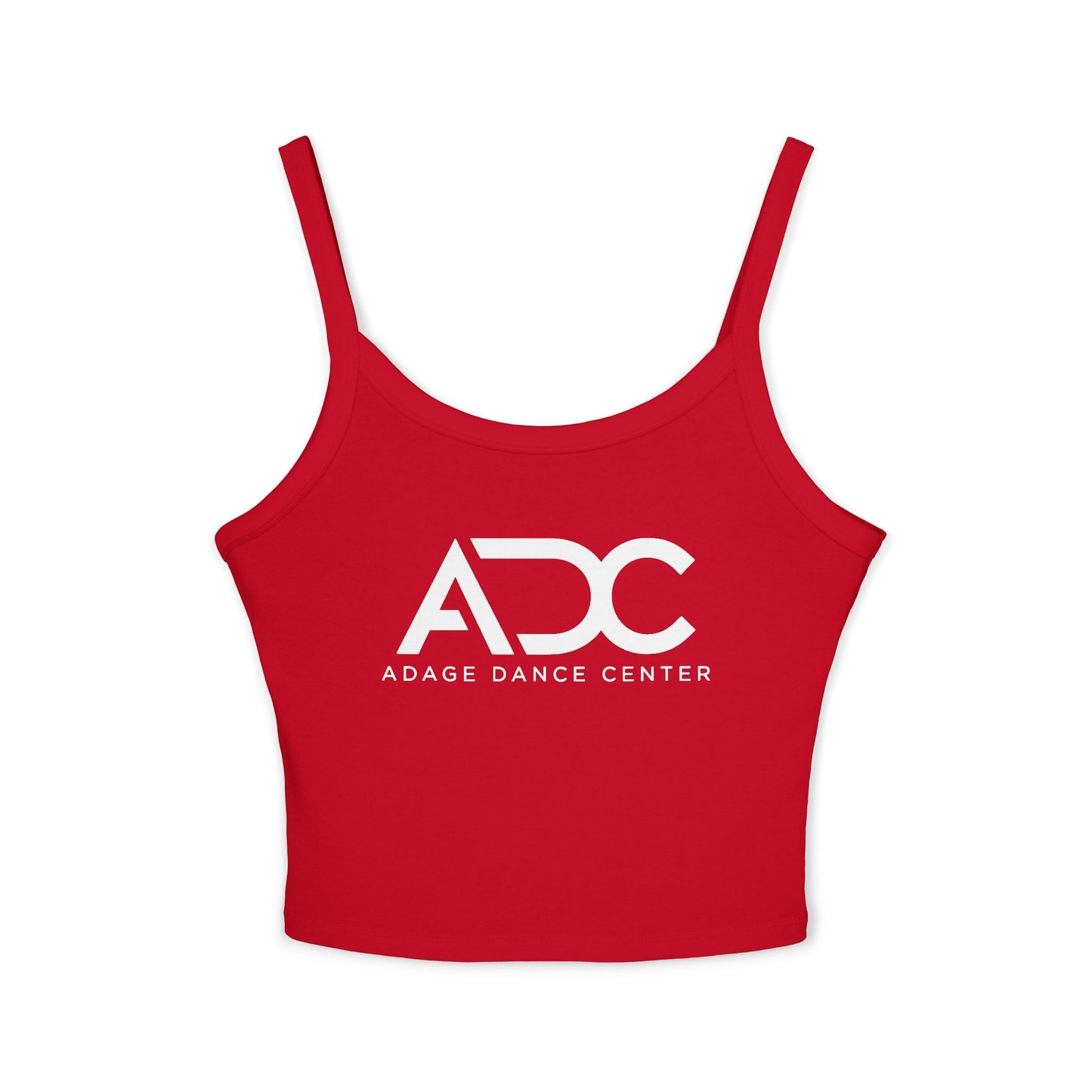 Adage Dance Center: Bella+Canvas Women's Spaghetti Tank (Front Logo)