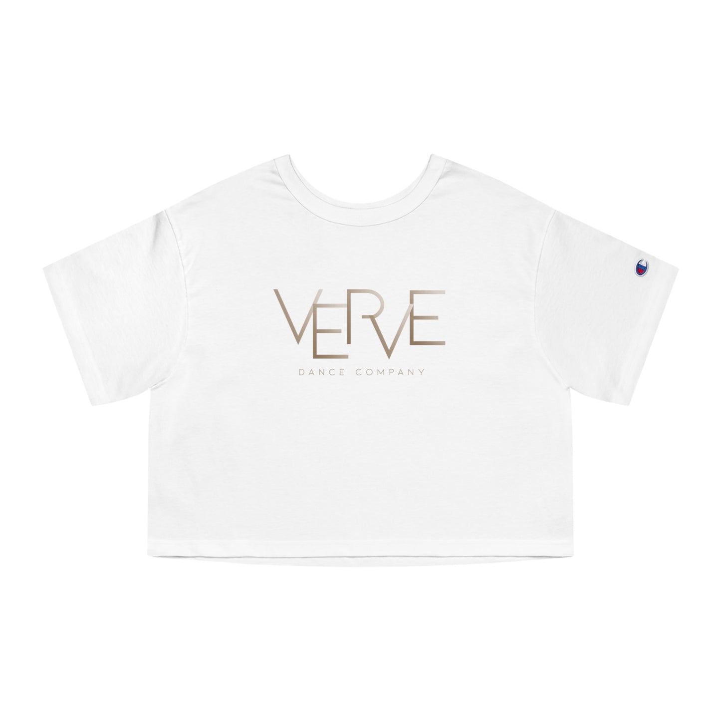 VERVE - Champion Cropped T-Shirt (Front Logo)