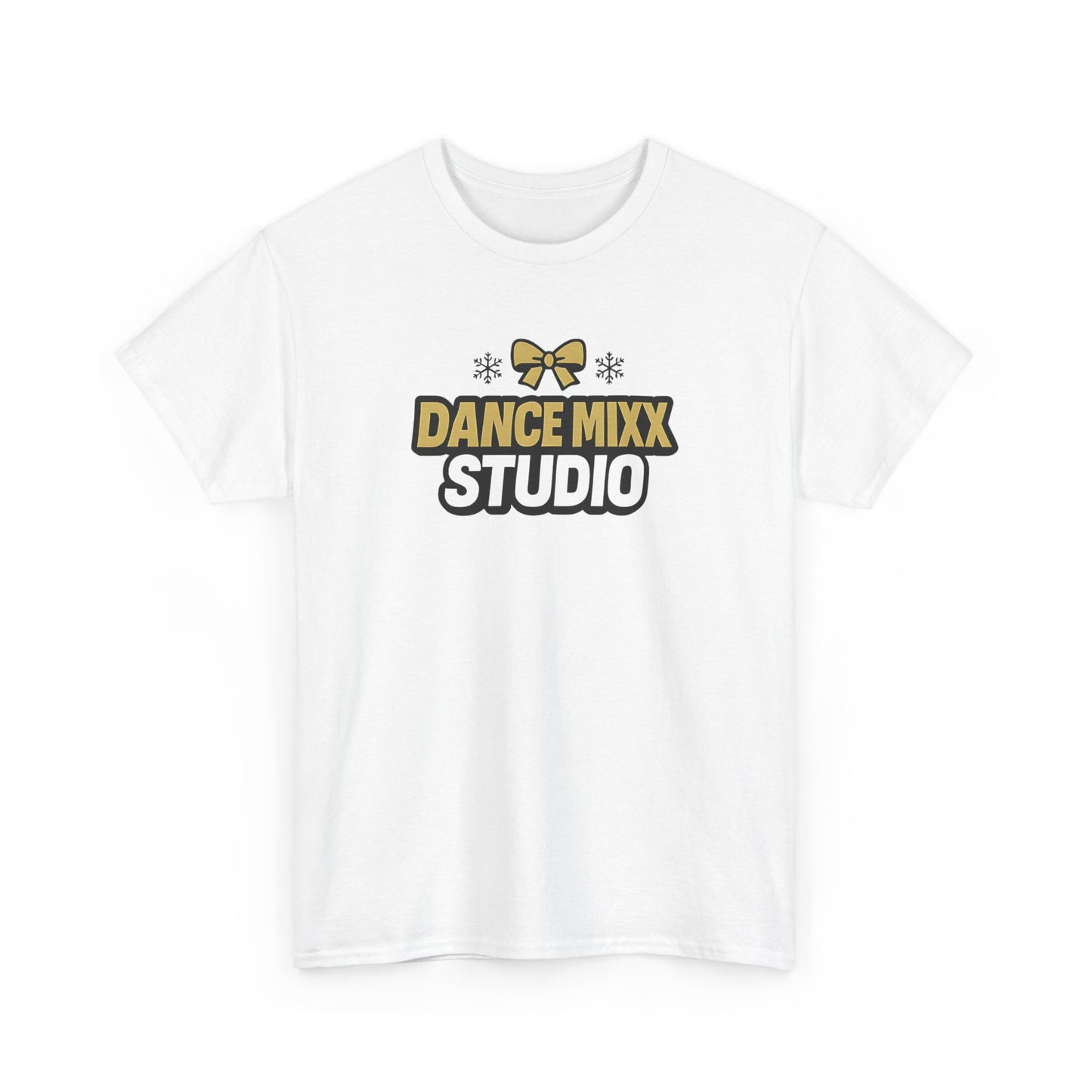 Dance Mixx Studio - Holiday Bow Tee (Option 1)