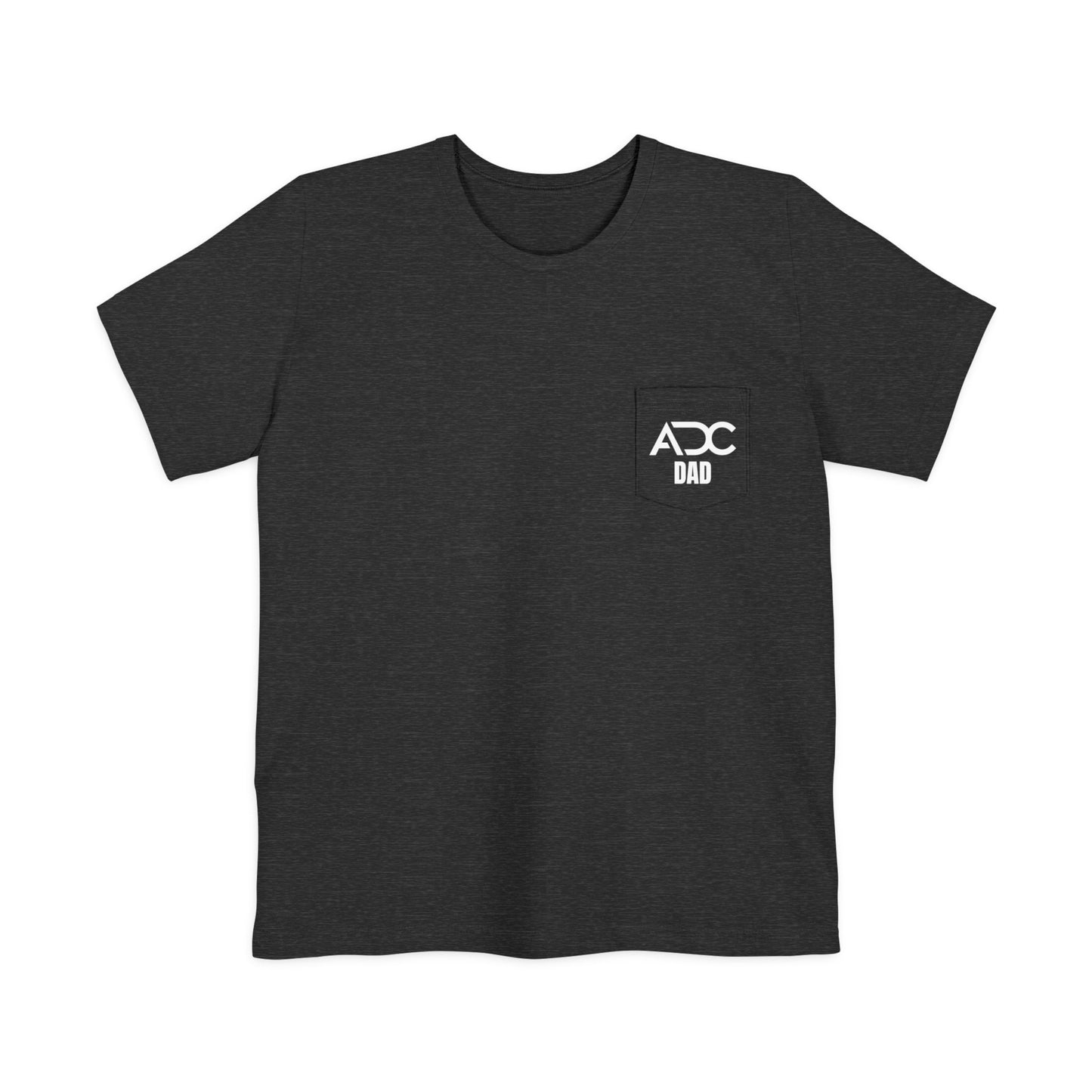 Adage Dance Center: Bella+Canvas Dance Dad Unisex Pocket T-shirt (Front Logo, Back Logo)