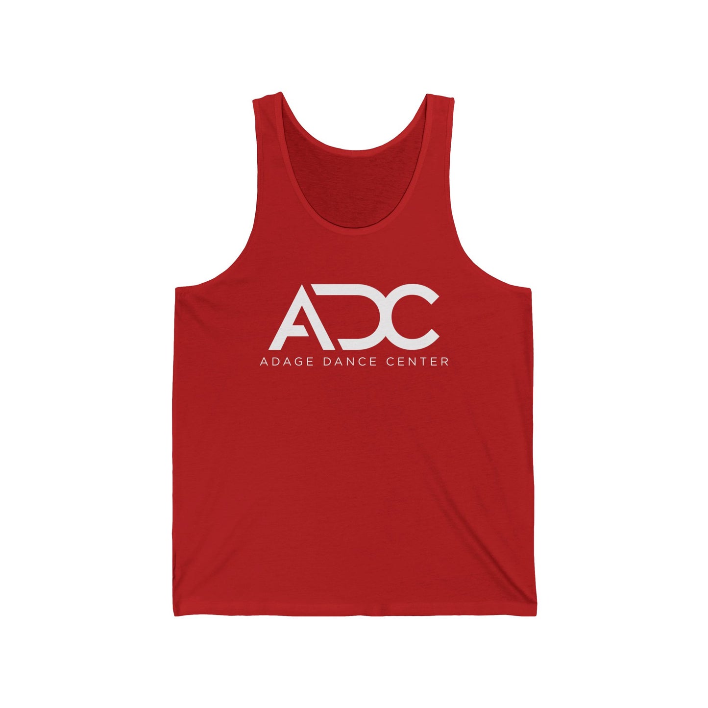 Adage Dance Center: Bella+Canvas Unisex Boxy Tank (Front Logo)