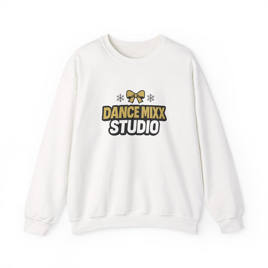 Dance Mixx Studio - Holiday Bow Crewneck Sweatshirt (Option 1)