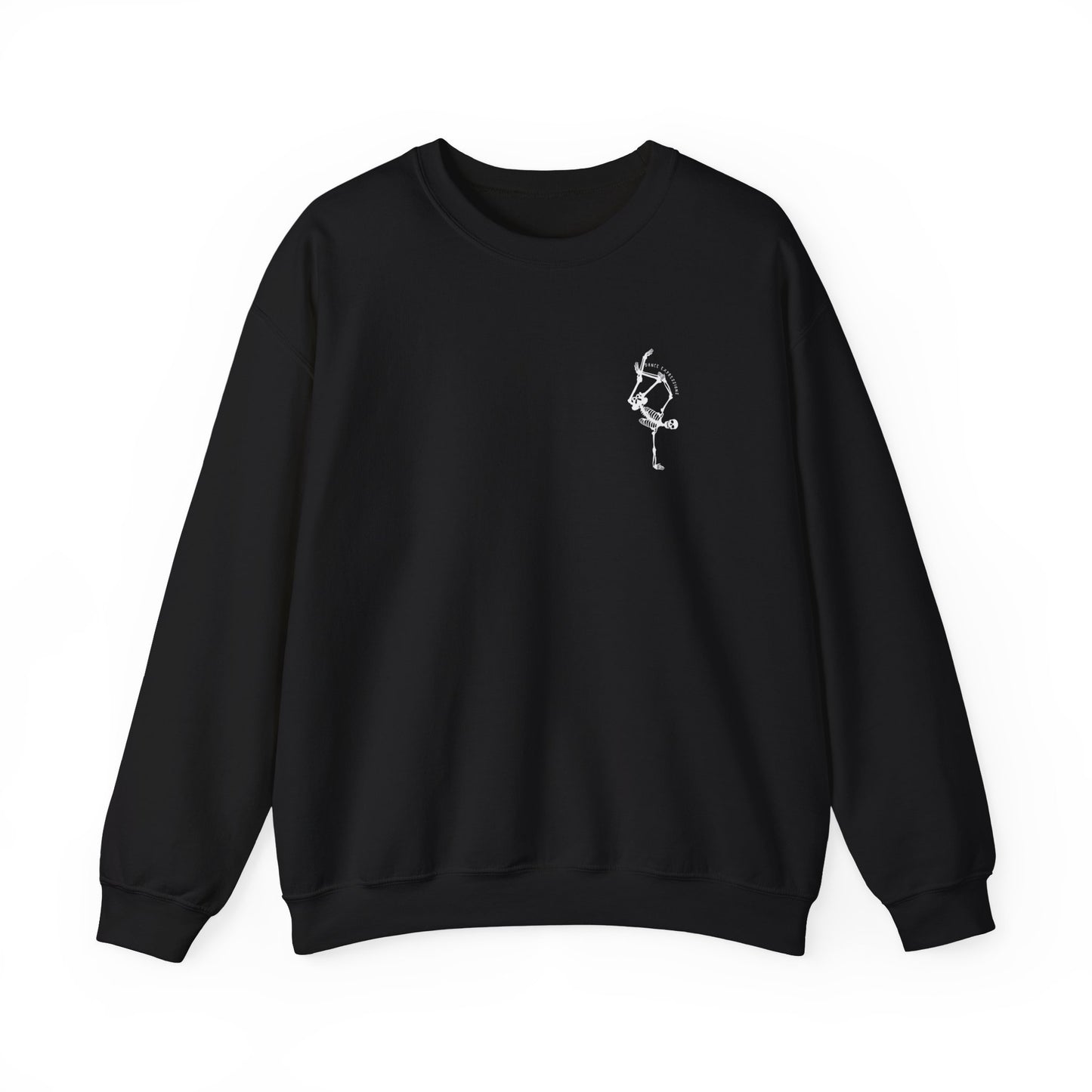 DE - Unisex Crewneck Sweatshirt - Front Logo, Back Design