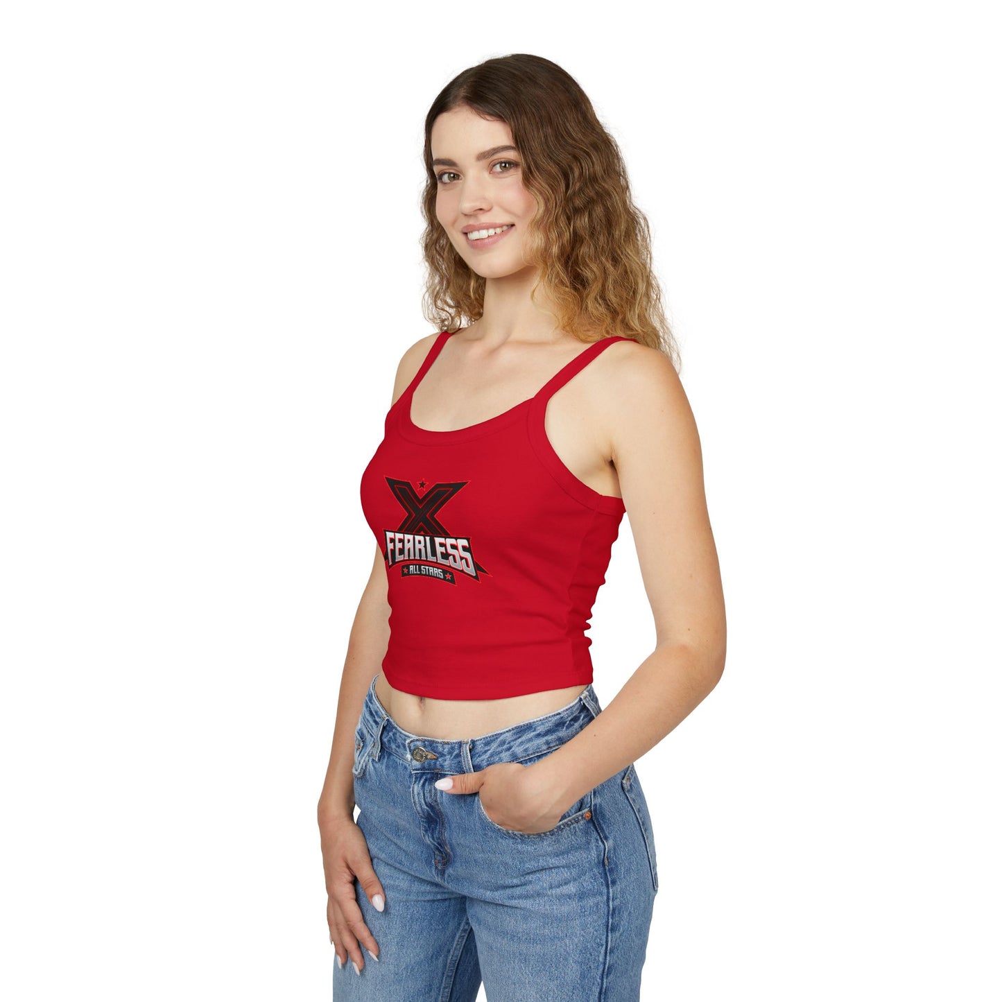 Fearless - Womens Spaghetti Strap Tank Top - CUSTOM (Read Description)