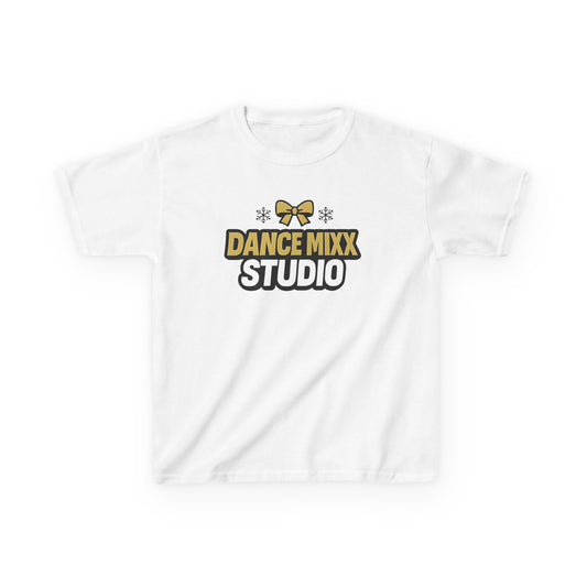 Dance Mixx Studio - Youth Holiday Bow T-Shirt (Option 1)