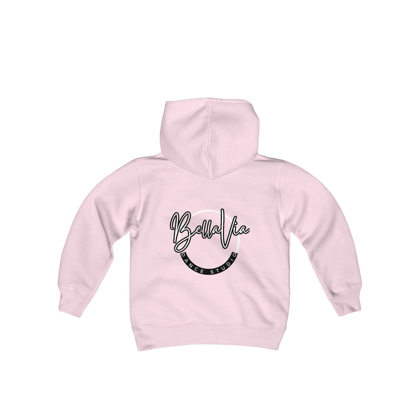 BellaVia - Youth Hooded Sweatshirt (Front Design)