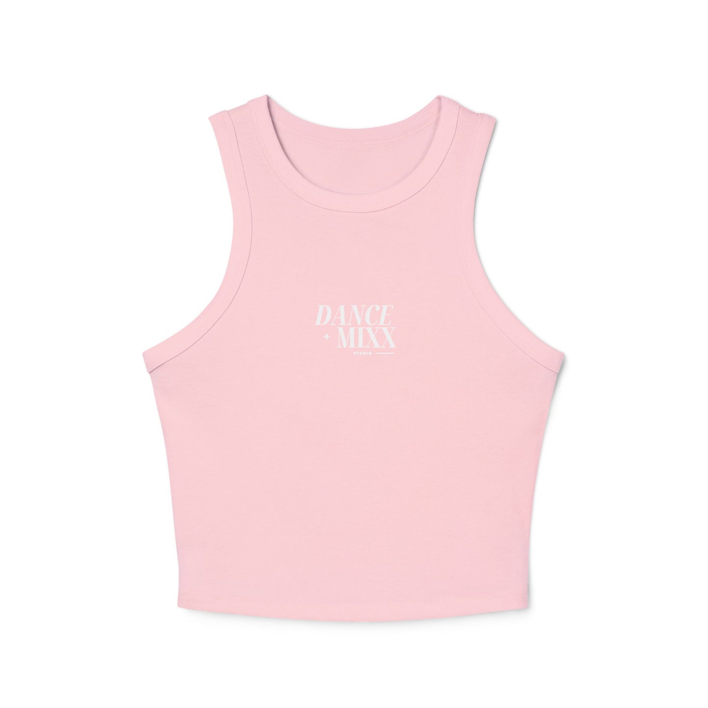 MIXX Summer 2025 - Women's Micro Rib Racer Tank Top (Front Studio)