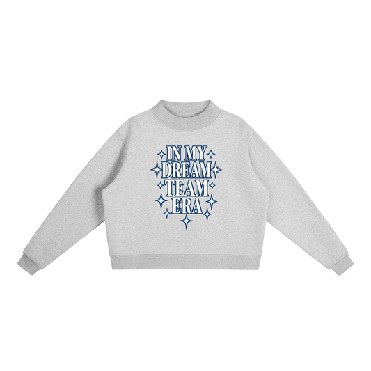 DT Winter - Unisex Fleece Mock-Neck Crew Sweatshirt