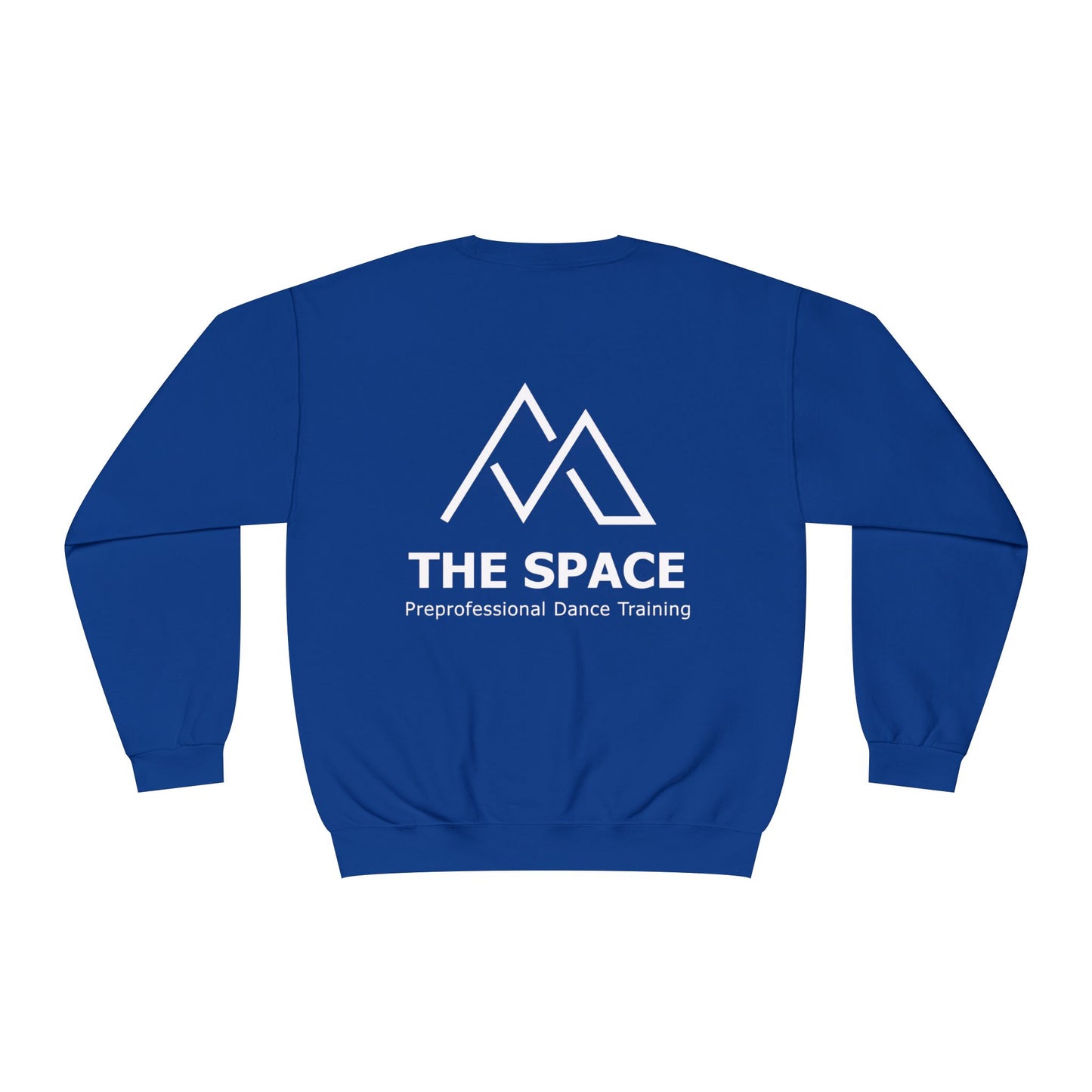 The Space - CUSTOM Unisex Crewneck (Front Name, Back Studio) Read Description Below