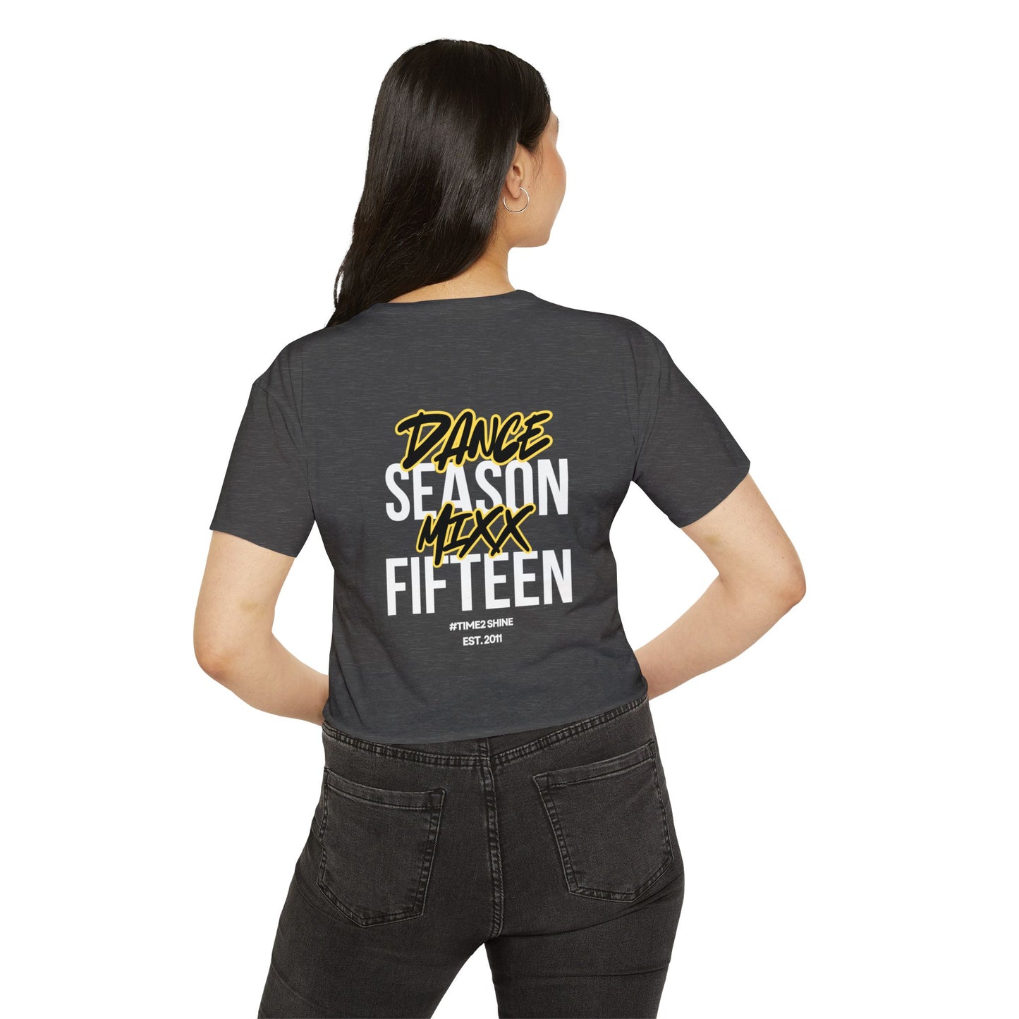 Season XV - Women's Crop Top (Front Logo, Back Image)