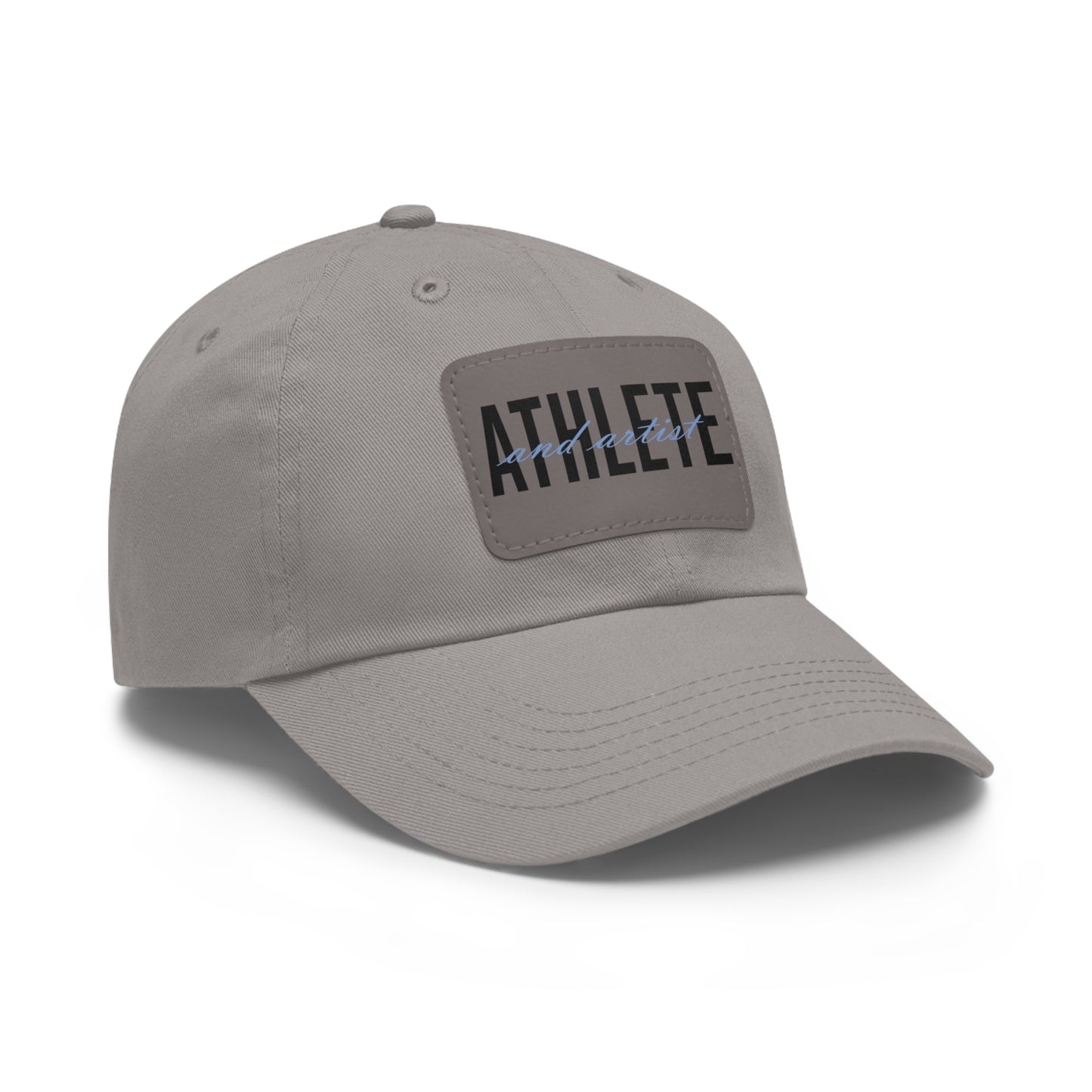 ATHLETE and ARTIST - Hat with Leather Patch (Rectangle)