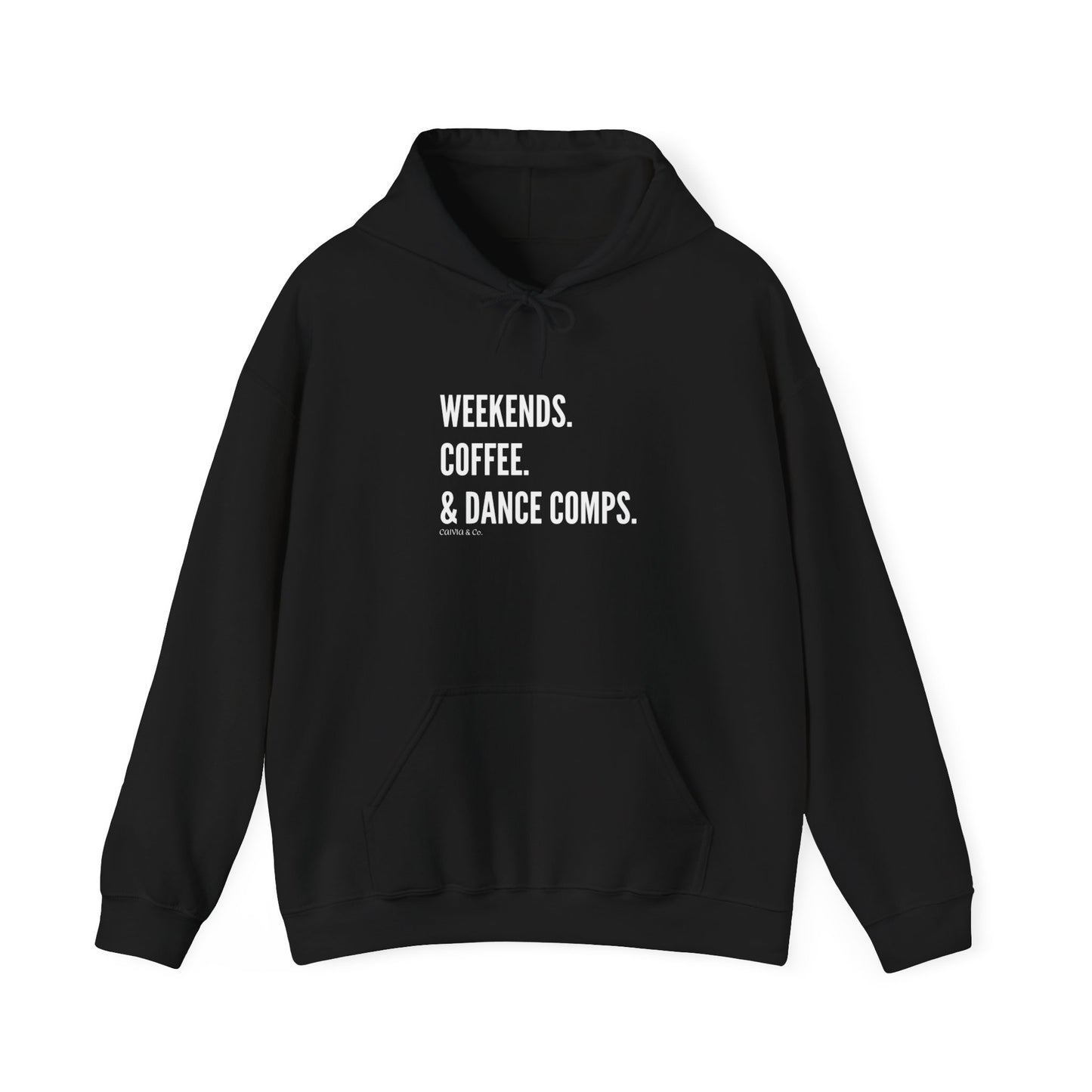 DANCE COMPS - Unisex Hooded Sweatshirt - Front Design