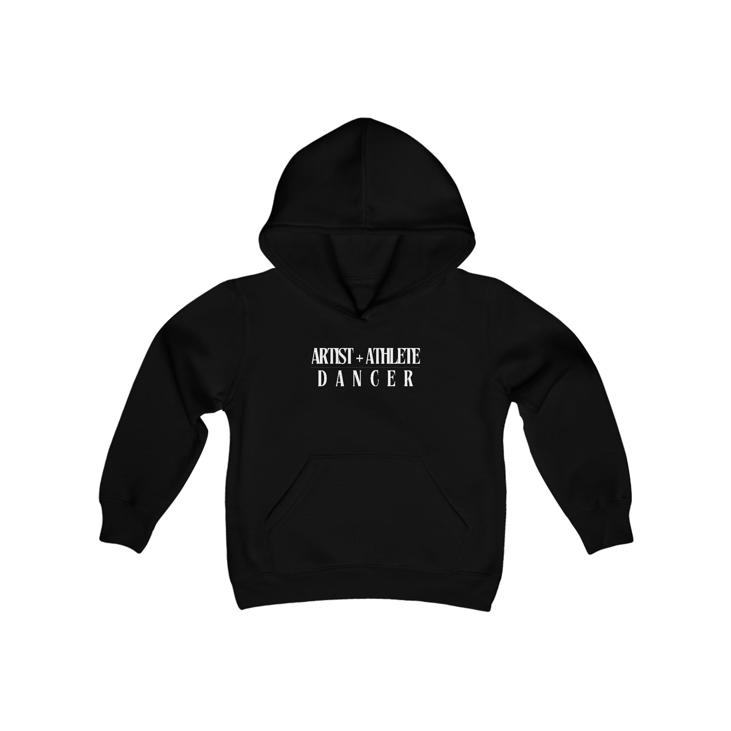 BellaVia - Youth Hooded Sweatshirt (Front Design, Back Design)