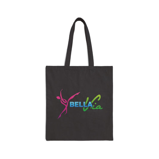 BellaVia - Cotton Canvas Tote Bag (VARIOUS DESIGNS/Color)