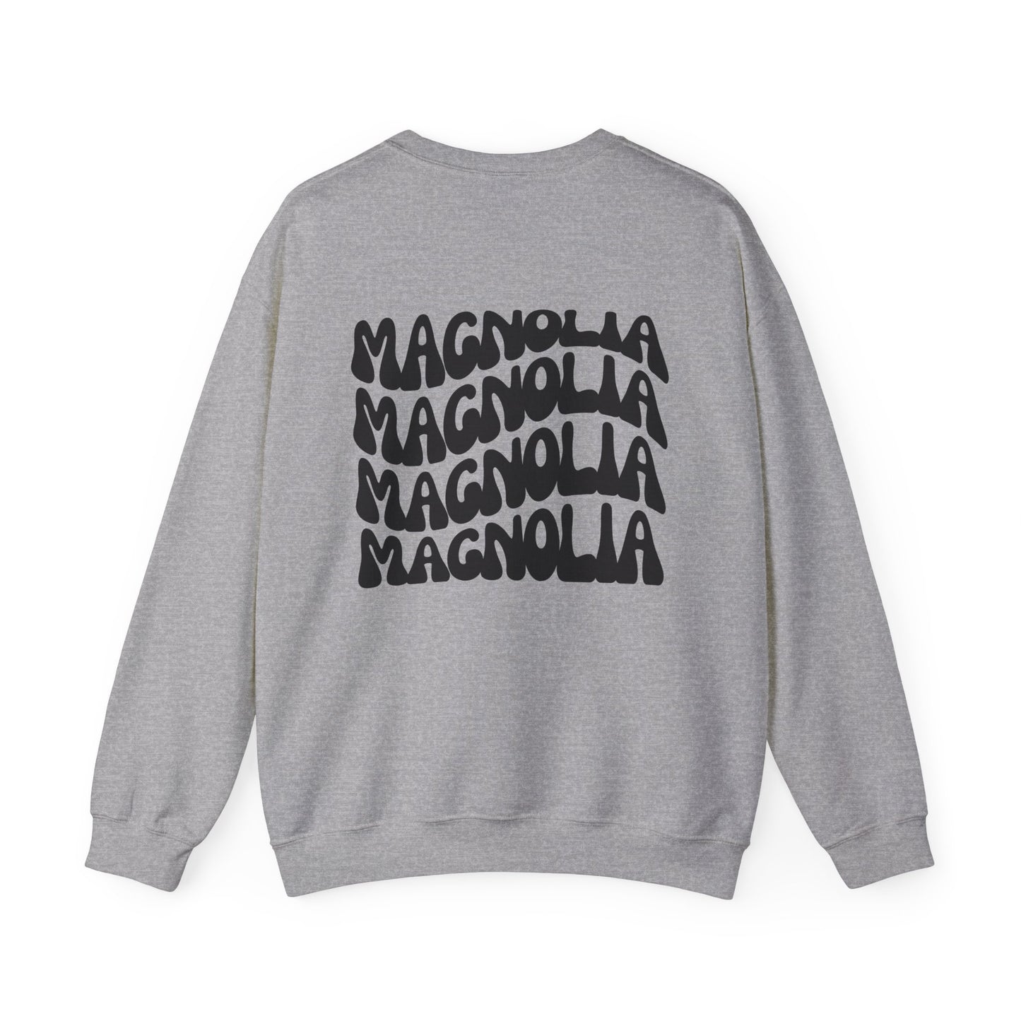 MDA - Unisex Crewneck Sweatshirt (Front Mini Logo, Back Large Logo)